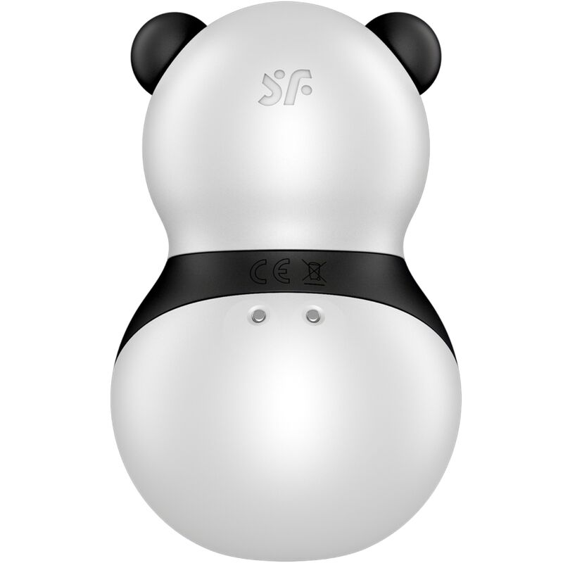 Satisfyer Pocket Panda Estimulador y Vibrador Negro y Blanco