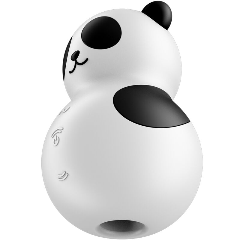 Satisfyer Pocket Panda Estimulador y Vibrador Negro y Blanco