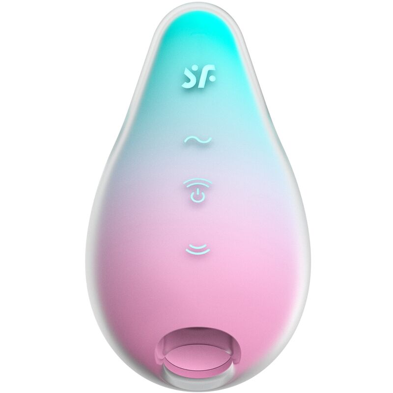 Satisfyer - Mermaid Vibes Estimulador y Vibrador Verde Menta e Rosa