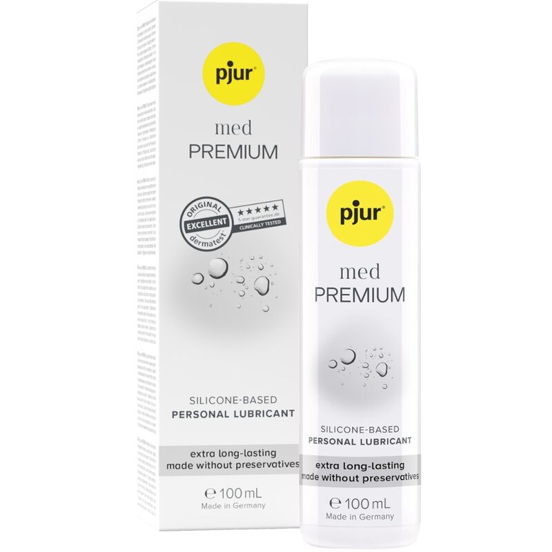 PJUR - LUBRIFICANTE DE SILICONA PREMIUM MED 100 ML