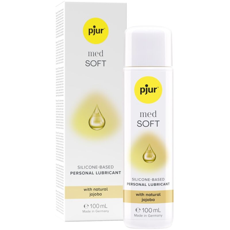 PJUR - LUBRICANTE DE SILICONA MEDIANO SOFT GLIDE 100 ML