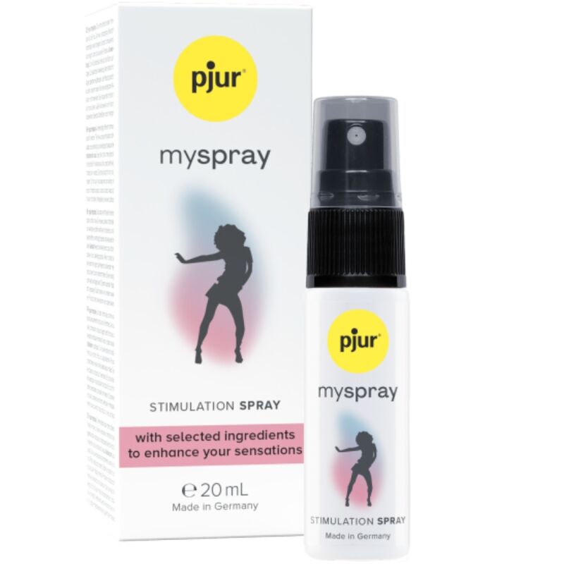 PJUR - MYSPRAY ESTIMULANTE AUMENTO DESEJO PARA MULHER - Sex Shop Sexy
