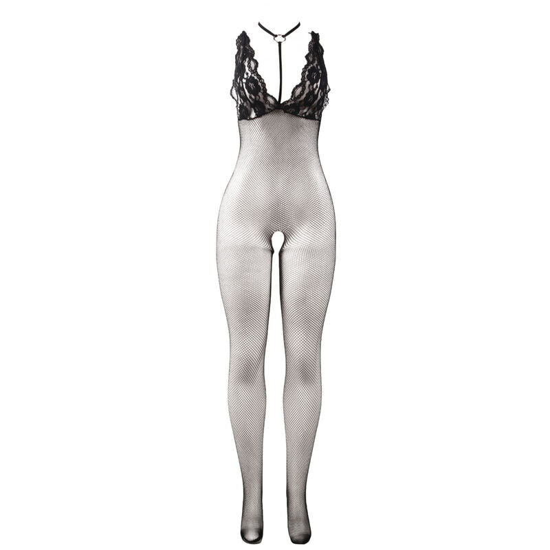 SUBBLIME - 951993 BODYSTOCKING SEM COSTAS DE RED TRANSPARENTE PRETO TAMANHO ÚNICO