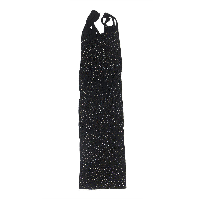 SUBBLIME - 952198 VESTIDO EM REDE COM BRILHOS PRETO TAMANHO ÚNICO