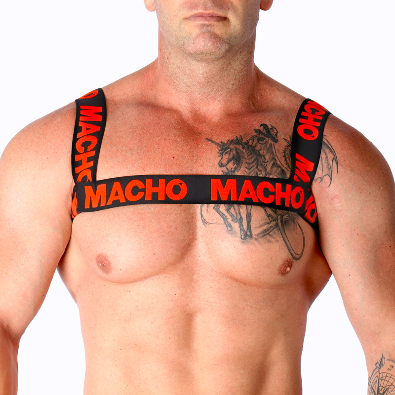 MACHO - ARNÉS DUPLO ROJO
