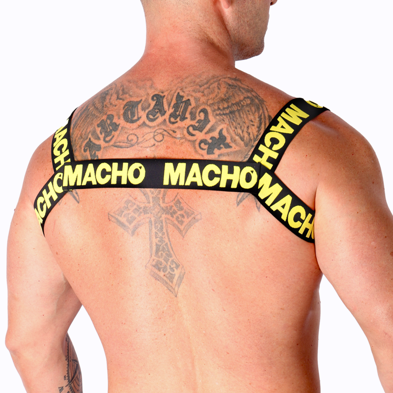 MACHO - ARNÉS DUPLO AMARILLO