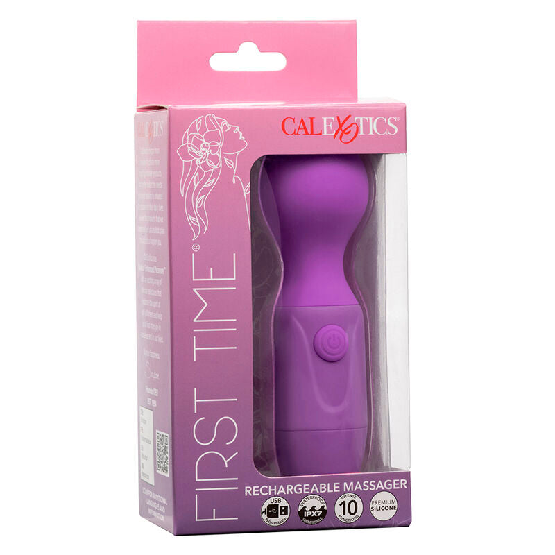 CALEXOTICS - MASAJEADOR PRIMERA VEZ RECARREGÁVEL 10 VIBRAÇÕES ROXO
