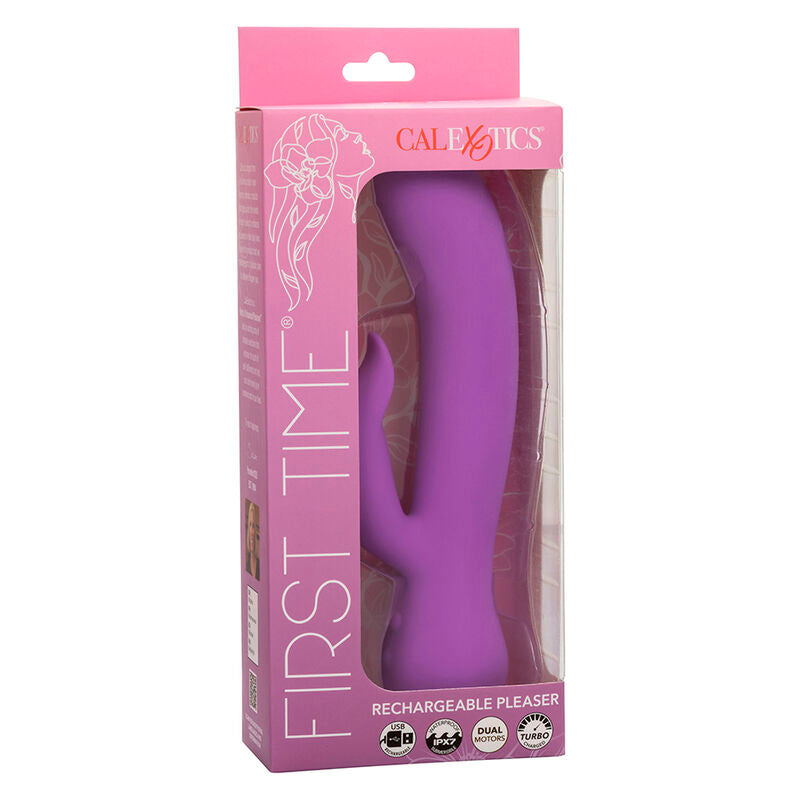 CALEXOTICS - PRIMERA VEZ VIBRADOR PLACOR RECARREGÁVEL ROXO