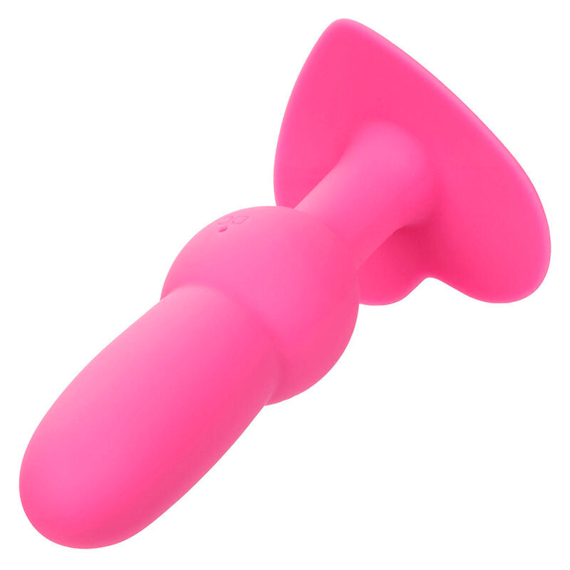 CALEXOTICS - FIRST TIME PLUG ANAL COM ESFERAS 10 VIBRAÇÕES ROSA