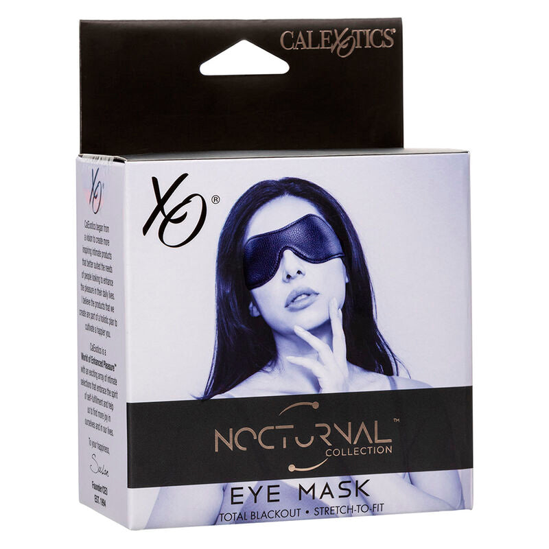 CALEXOTICS - NOCTURNAL VENDA PARA OLHOS EM PVC PRETO