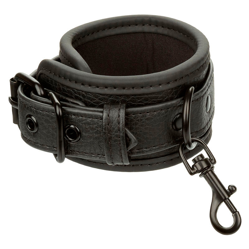 CALEXÓTICAS - PULSEIRAS DE COURO AJUSTÁVEIS PRETAS NOCTURNAS