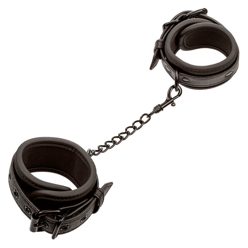CALEXÓTICAS - PULSEIRAS DE COURO AJUSTÁVEIS PRETAS NOCTURNAS