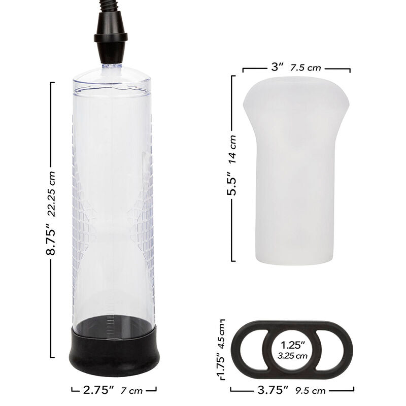 CALEXOTICS - PEAK KIT BOMBA COM ONDAS ESTIMULADORAS