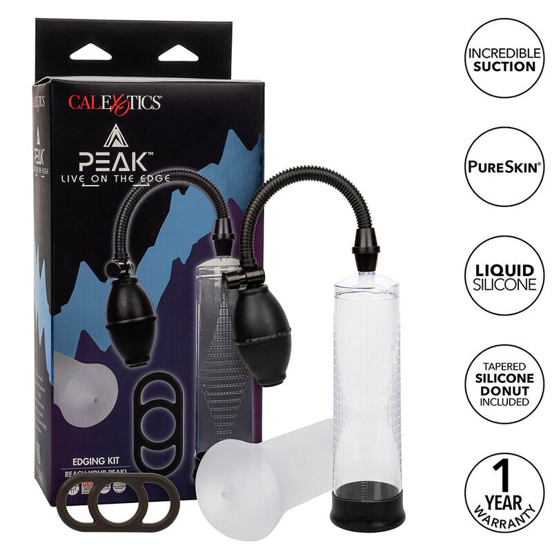 CALEXOTICS - PEAK KIT BOMBA COM ONDAS ESTIMULADORAS