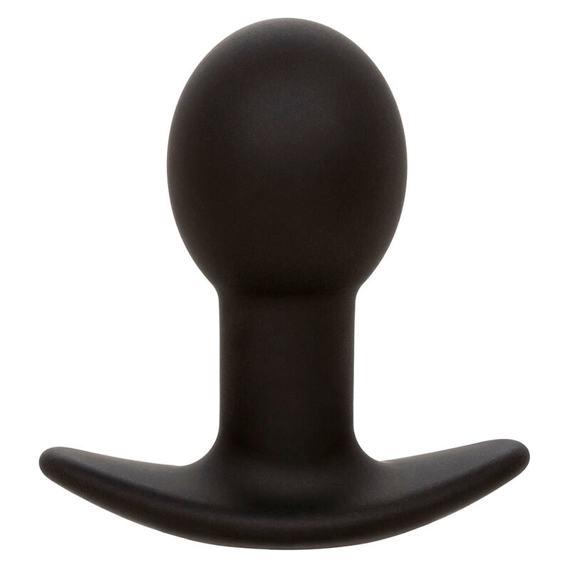 CALEXOTICS - ROCK BOTTOM PLUG ANAL 10 VIBRAÇÕES SILICONA PRETO