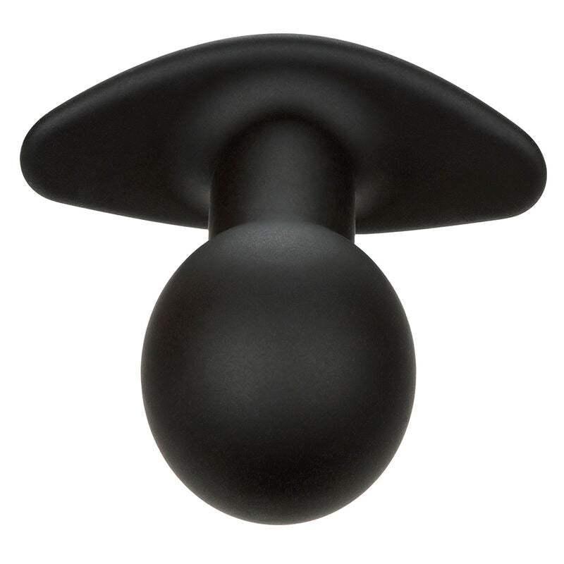 CALEXOTICS - ROCK BOTTOM PLUG ANAL 10 VIBRAÇÕES SILICONA PRETO