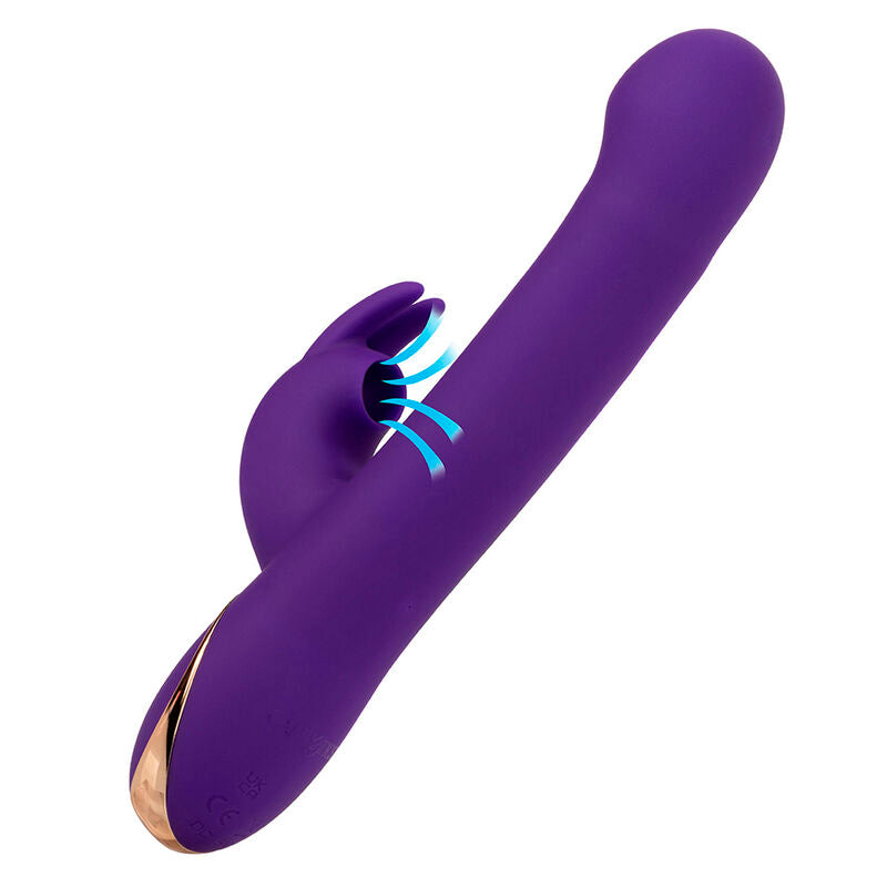 Calexotics - Jack Rabbit Vibrador Y Estimulador 7 Vibraciones Y Modo De Succión Azul