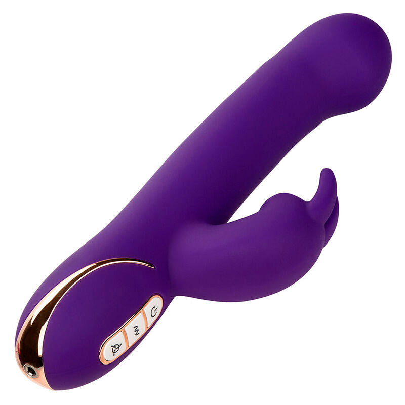Calexotics - Jack Rabbit Vibrador Y Estimulador 7 Vibraciones Y Modo De Succión Azul