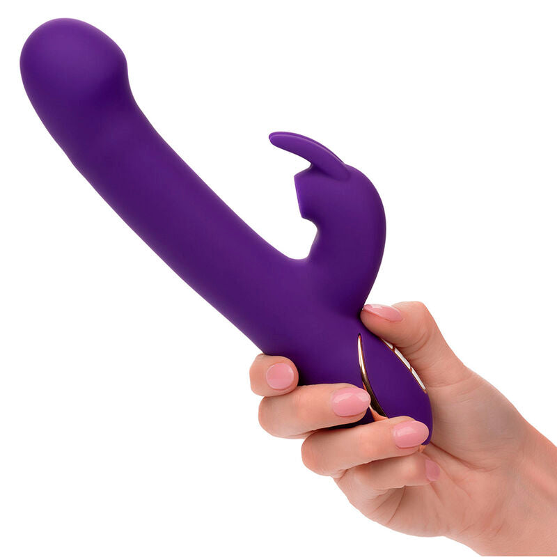 Calexotics - Jack Rabbit Vibrador Y Estimulador 7 Vibraciones Y Modo De Succión Azul