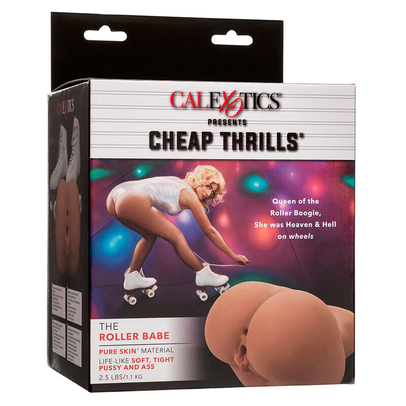 CALEXOTICS - THE ROLLER BABE MASTURBADOR DUPLO REALISTA NATURAL
