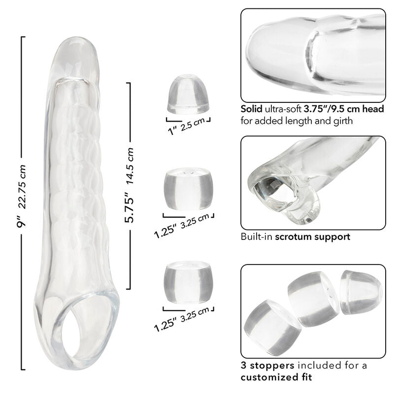Calexotics - Maxx Extensor Pene Ajustável Transparente