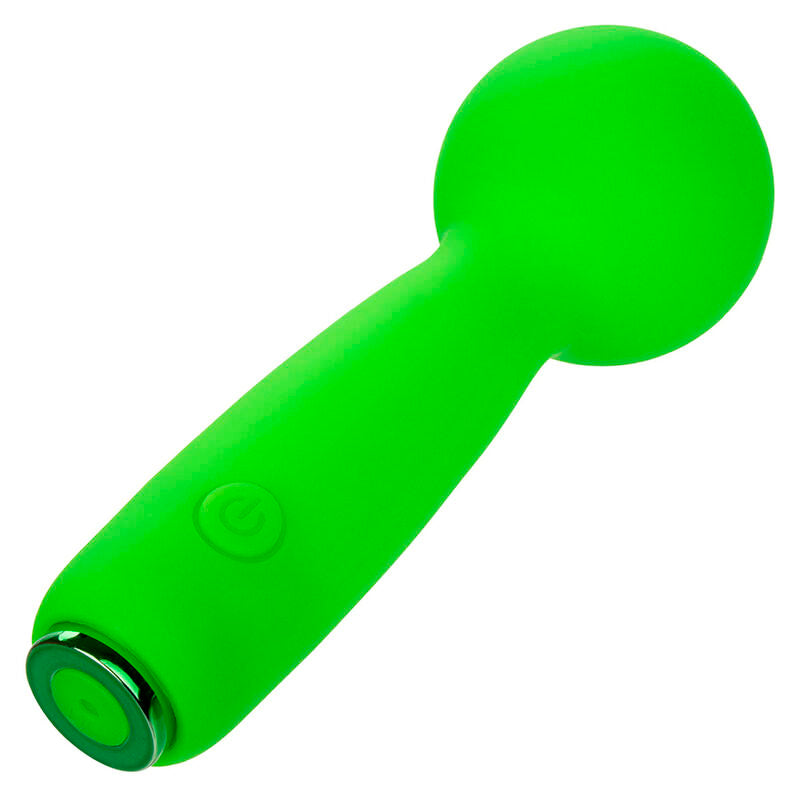 Calexotics - Neon Vibes Bubbly Vibe Mini Masajeador 10 Vibraciones Verde