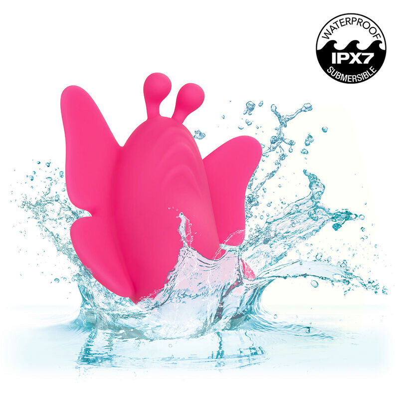 CALEXOTICS - NEON VIBES THE FLUTTER VIBE ESTIMULADOR 10 VIBRAÇÕES ROSA