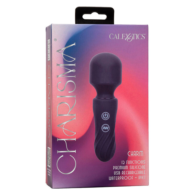 CALEXOTICS - MASAJEADOR CHARISMA CHARM 12 FUNÇÕES ROXO