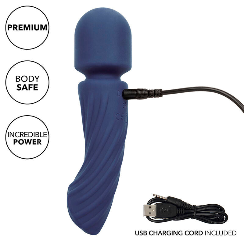Calexotics - Charisma Allure Masajeador Dual Motores 12 Funciones 17,25 Cm X 4,5 Cm Roxo