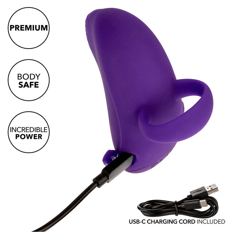 CALEXOTICS - ENVY MASAJEADOR DE BOLA RODANTE DE MANO 7 VIBRAÇÕES ROXO