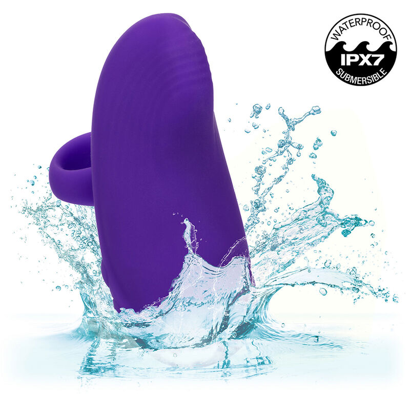 CALEXOTICS - ENVY MASAJEADOR DE BOLA RODANTE DE MANO 7 VIBRAÇÕES ROXO