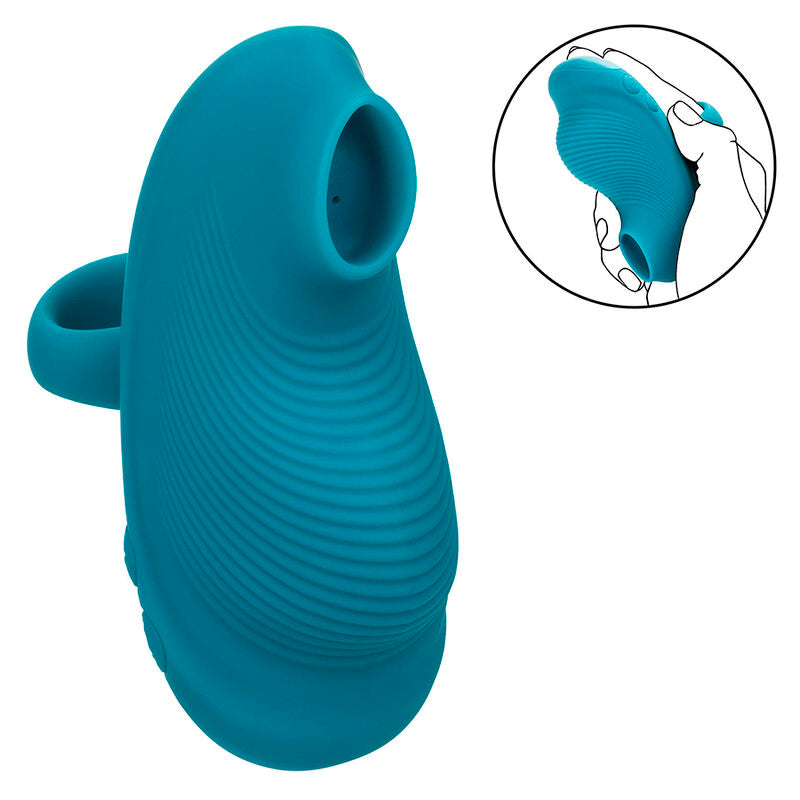 Calexotics - Envy Massageador Portátil con 7 Vibraciones Azul