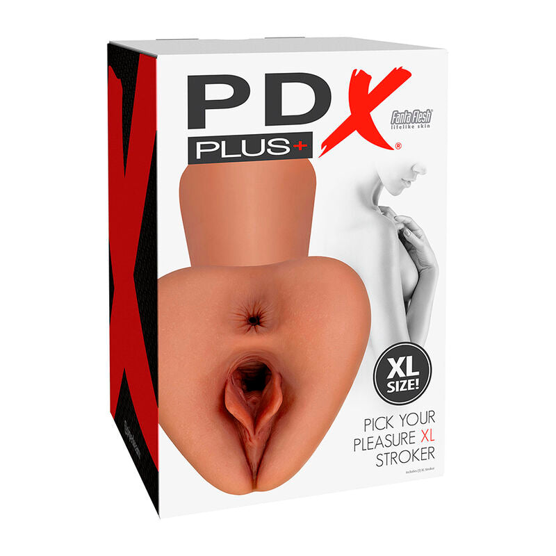 PDX PLUS - ELIGE TU PLACER XL REALISTA STROKER MARROM