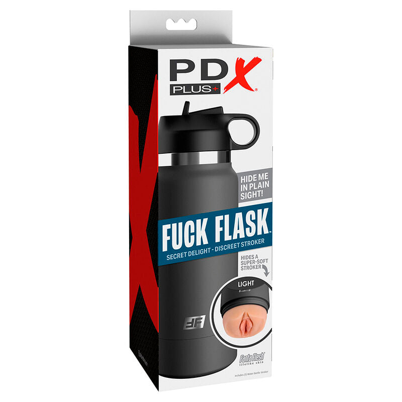 PDX PLUS - FRASCO DE FUCK FLASK VAGINA DISCRETO STROKER CARNE MODELO 2