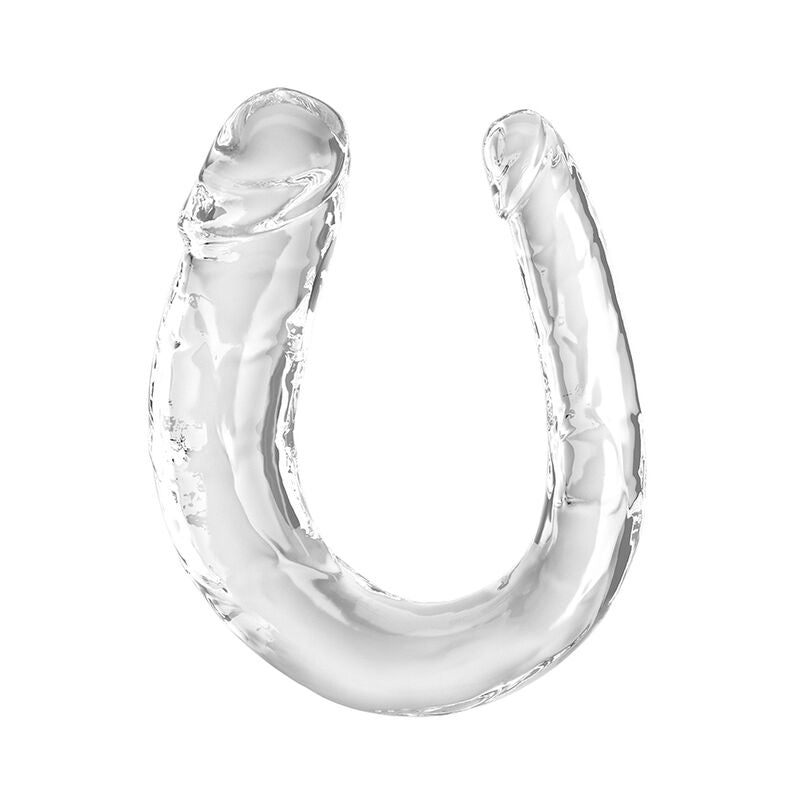 KING COCK - DILDO DOBLE PROBLEMA DUPLO 33 CM TRANSPARENTE