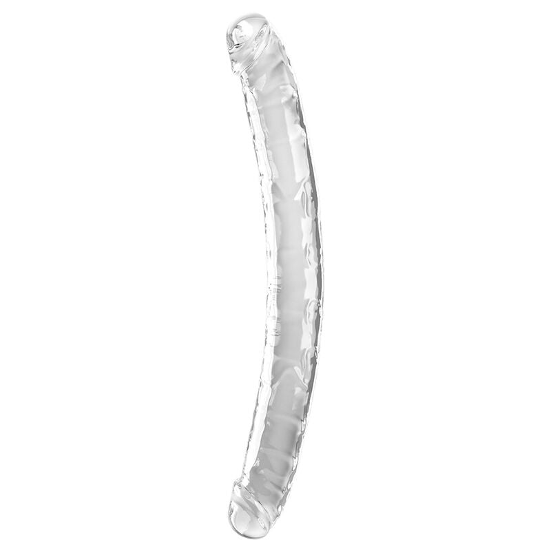 KING COCK - DILDO DOBLE PROBLEMA DUPLO 46 CM TRANSPARENTE