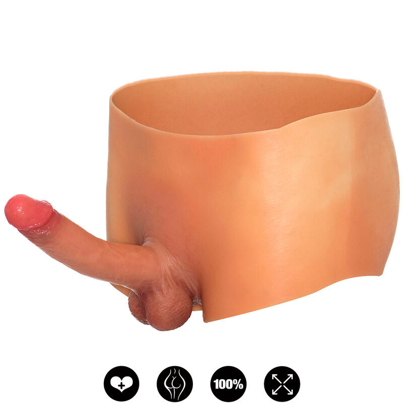 DESEO OCULTO - ALTER EGO BOXERSHOT COM PÊNIS 18 CM TAMANHO S/M