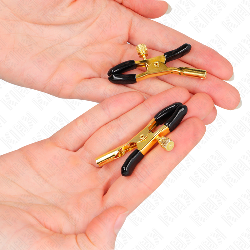 KINK - PINZAS DORADAS 6 CM
