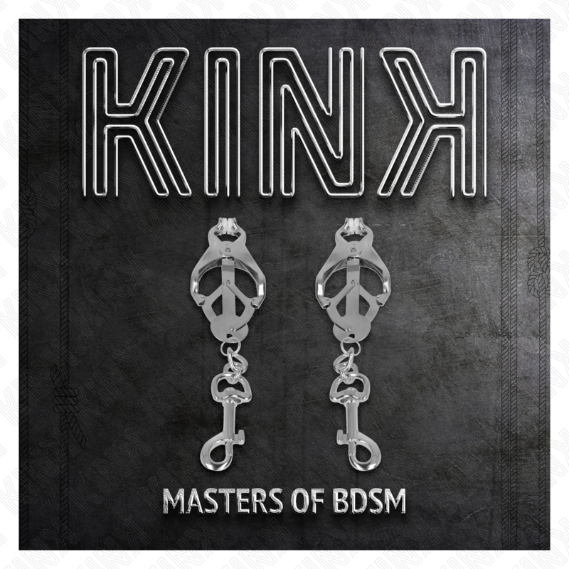 KINK - PINÇAS ESTILO JAPONÊS PARA MAMILOS COM GANCHOS