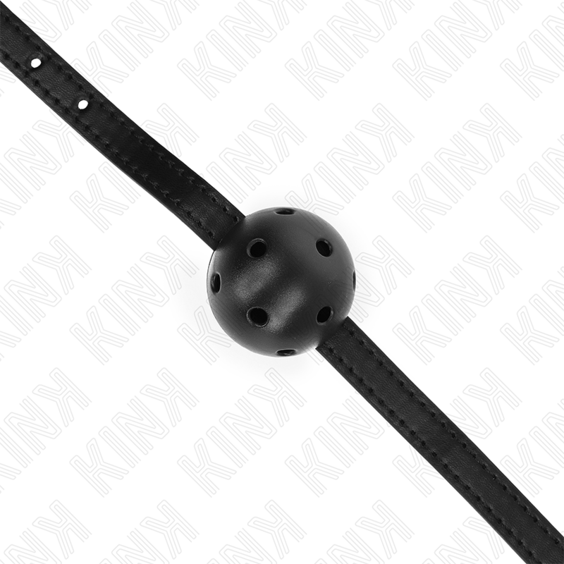 Kink - Bola Respiravel Preta Simplicity 4,5 Cm Mordaca 62 X 1,5 Cm