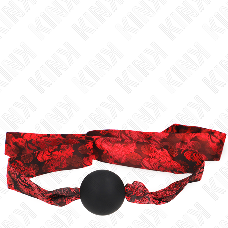 KINK - BOLA DE SILICONA SCANDAL 4,5 CM MORDAZA MODELO 2 146 x 4 CM