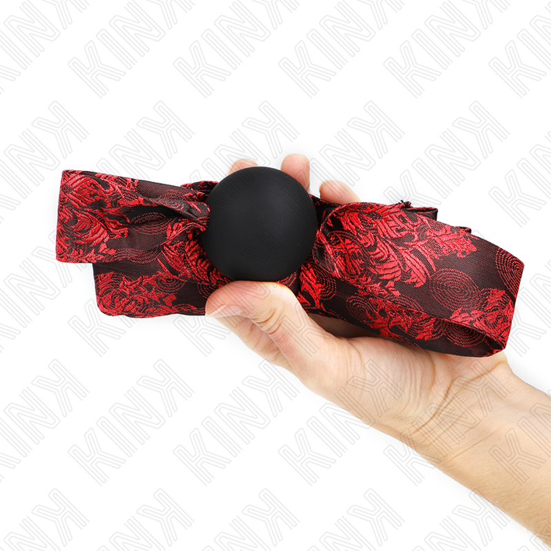 KINK - BOLA DE SILICONA SCANDAL 4,5 CM MORDAZA MODELO 2 146 x 4 CM