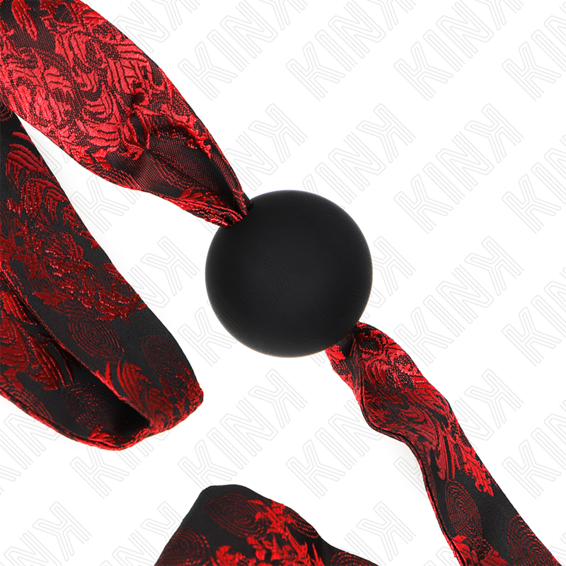 KINK - BOLA DE SILICONA SCANDAL 4,5 CM MORDAZA MODELO 2 146 x 4 CM