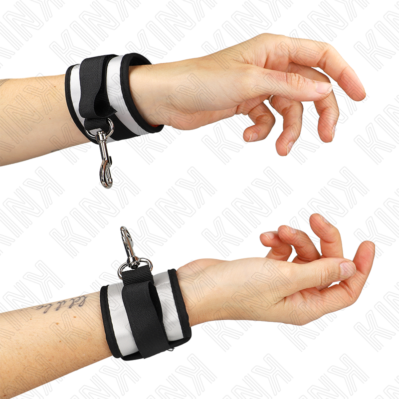 KINK - PUNKOS DE NEOPRENO CINZA 23 X 5 CM