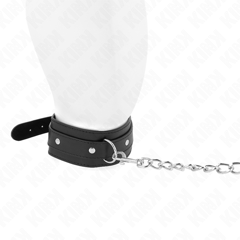 KINK - COLAR COM TRELA 65 CM COM 1 ARGOLA AJUSTÁVEL 38-49 CM X 5 CM