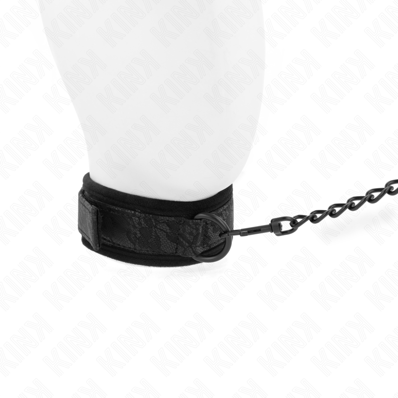 KINK - COLAR COM TRELA 77 CM MODELO BÁSICO 5 AJUSTÁVEL 34-54 CM X 5 CM