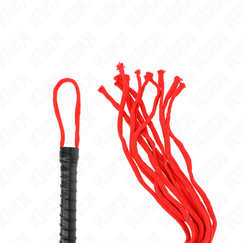 KINK - CHICOTE DE CORDA VERMELHO 56 CM