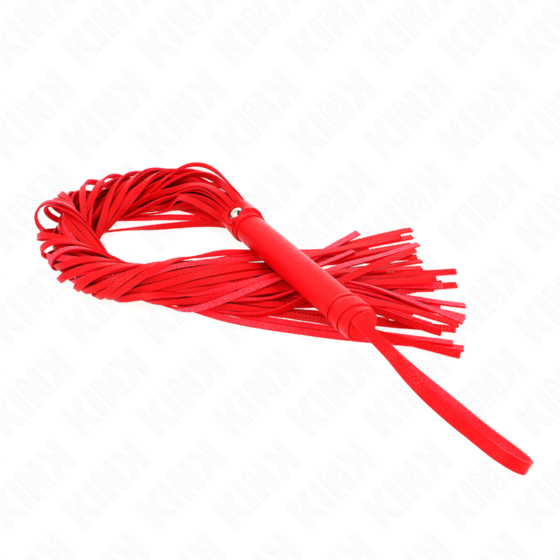 KINK - CHICOTE EM PVC MACIO VERMELHO 70 CM