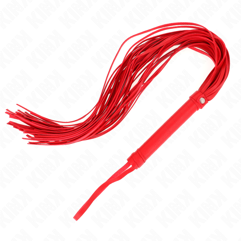 KINK - CHICOTE EM PVC MACIO VERMELHO 70 CM