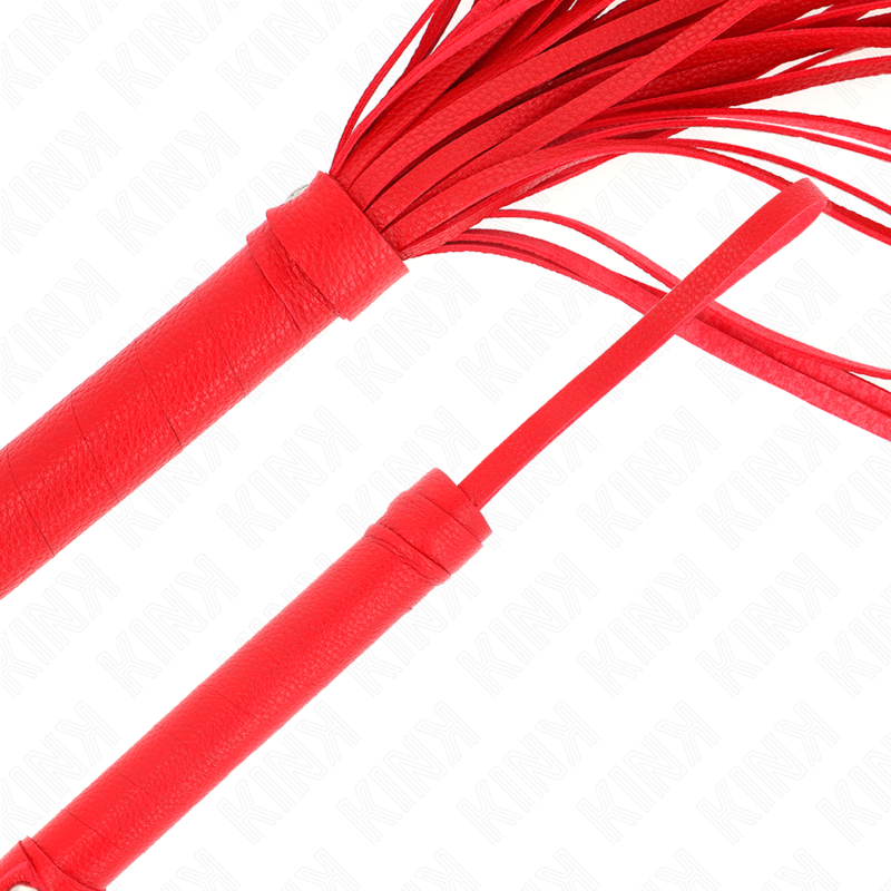 KINK - CHICOTE EM PVC MACIO VERMELHO 70 CM